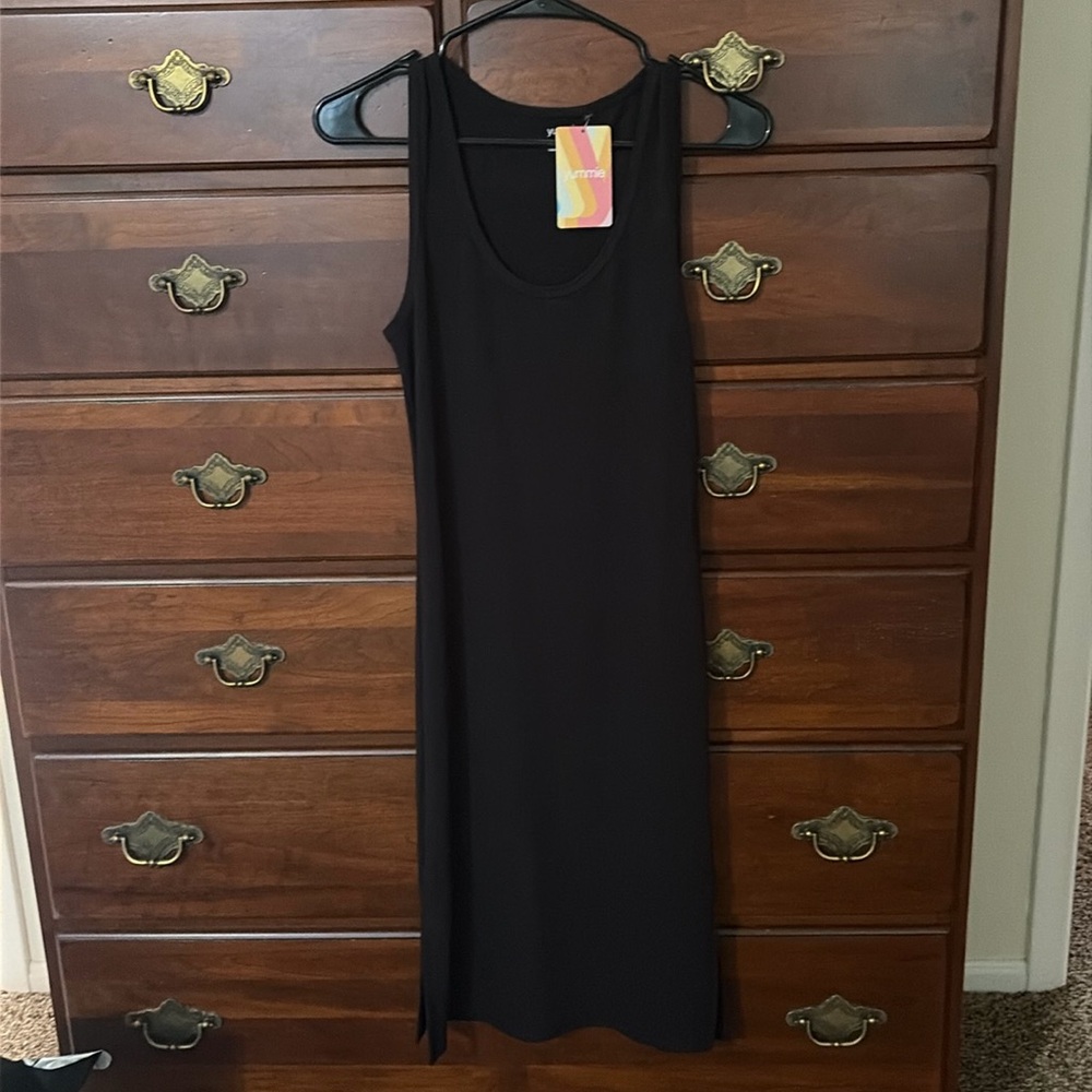 Black lounge dress brand new never worn